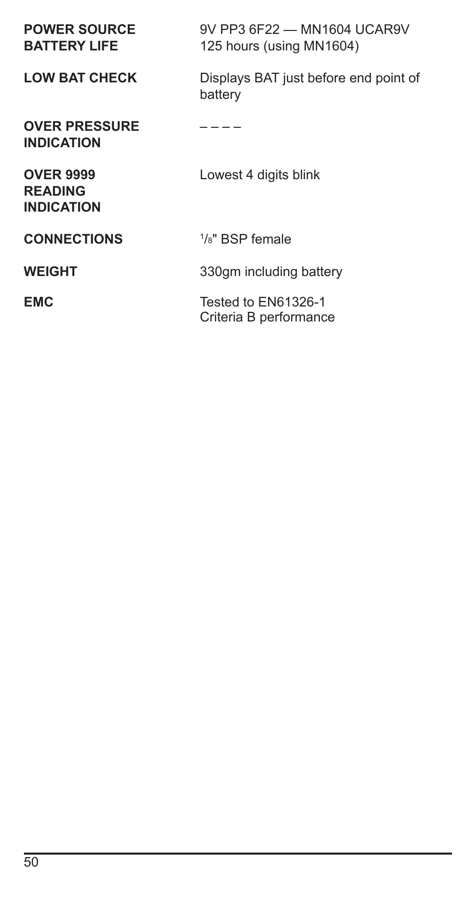 Comark C9551 User Manual | Page 51 / 54