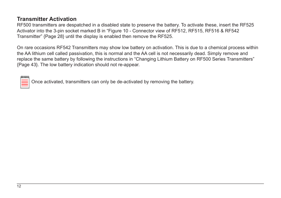 Comark RF500A User Manual | Page 13 / 66