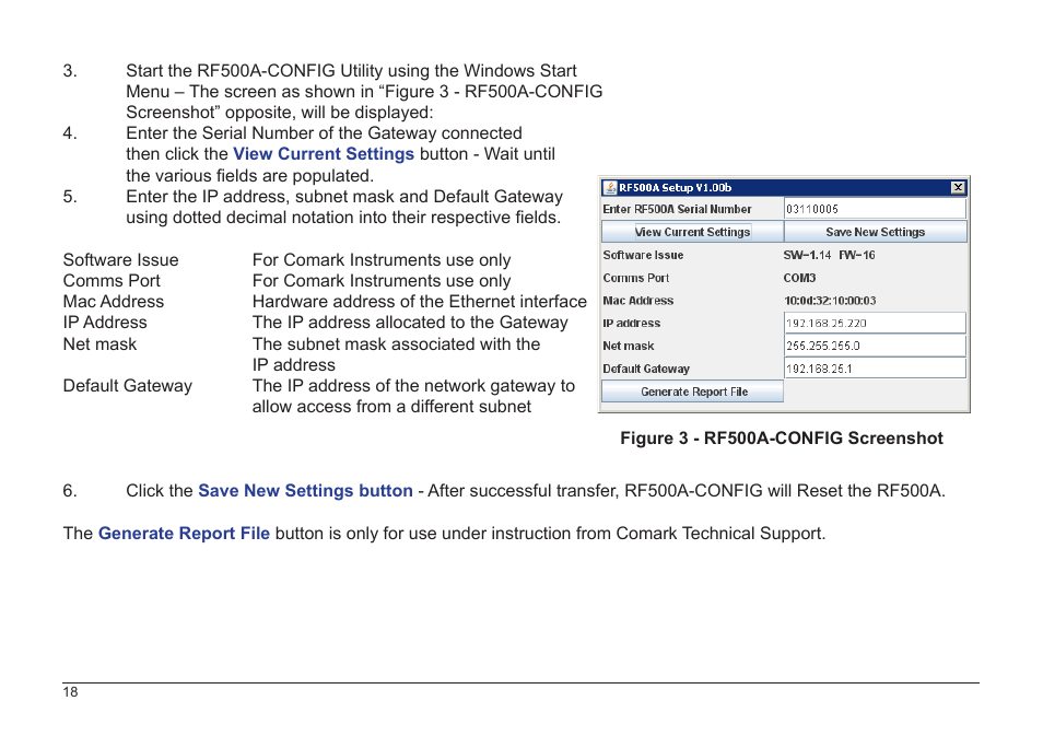 Comark RF500A User Manual | Page 19 / 66