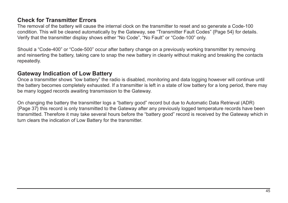 Comark RF500A User Manual | Page 46 / 66