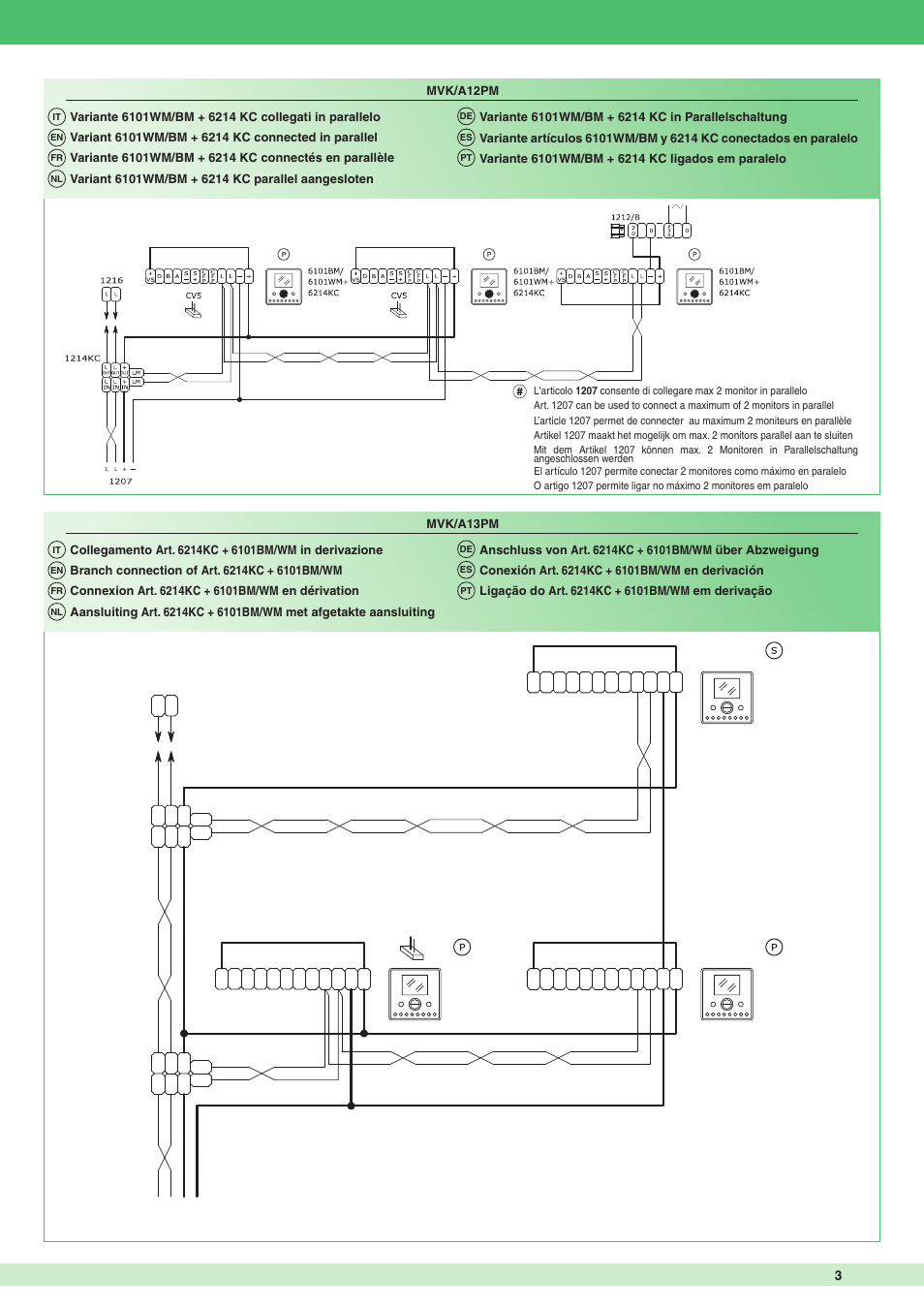 Comelit MT 8171M User Manual | Page 3 / 4