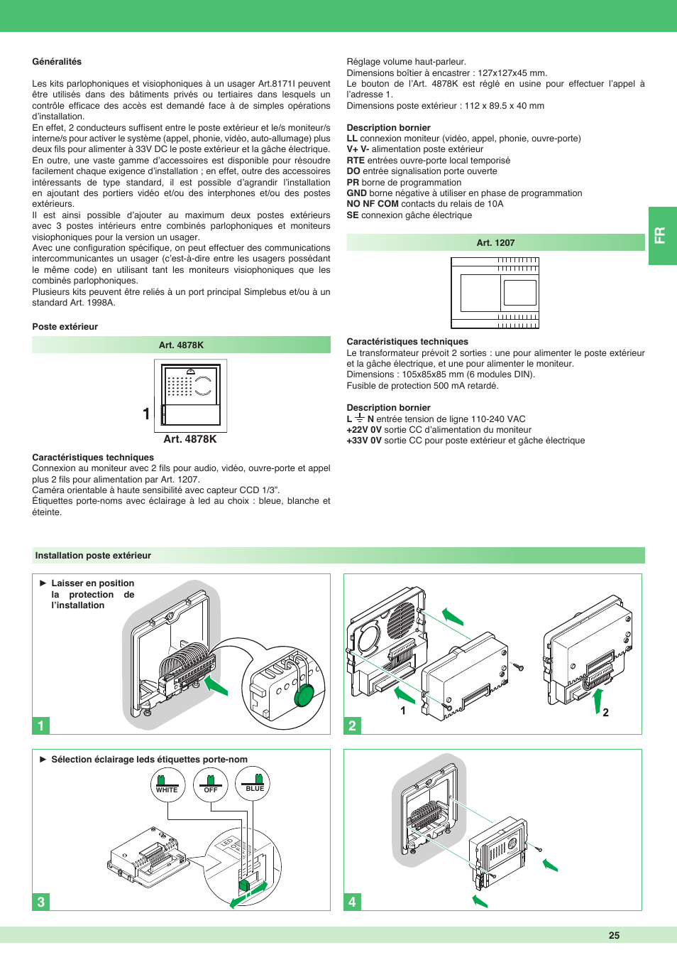 Comelit MT 8171I User Manual | Page 25 / 96