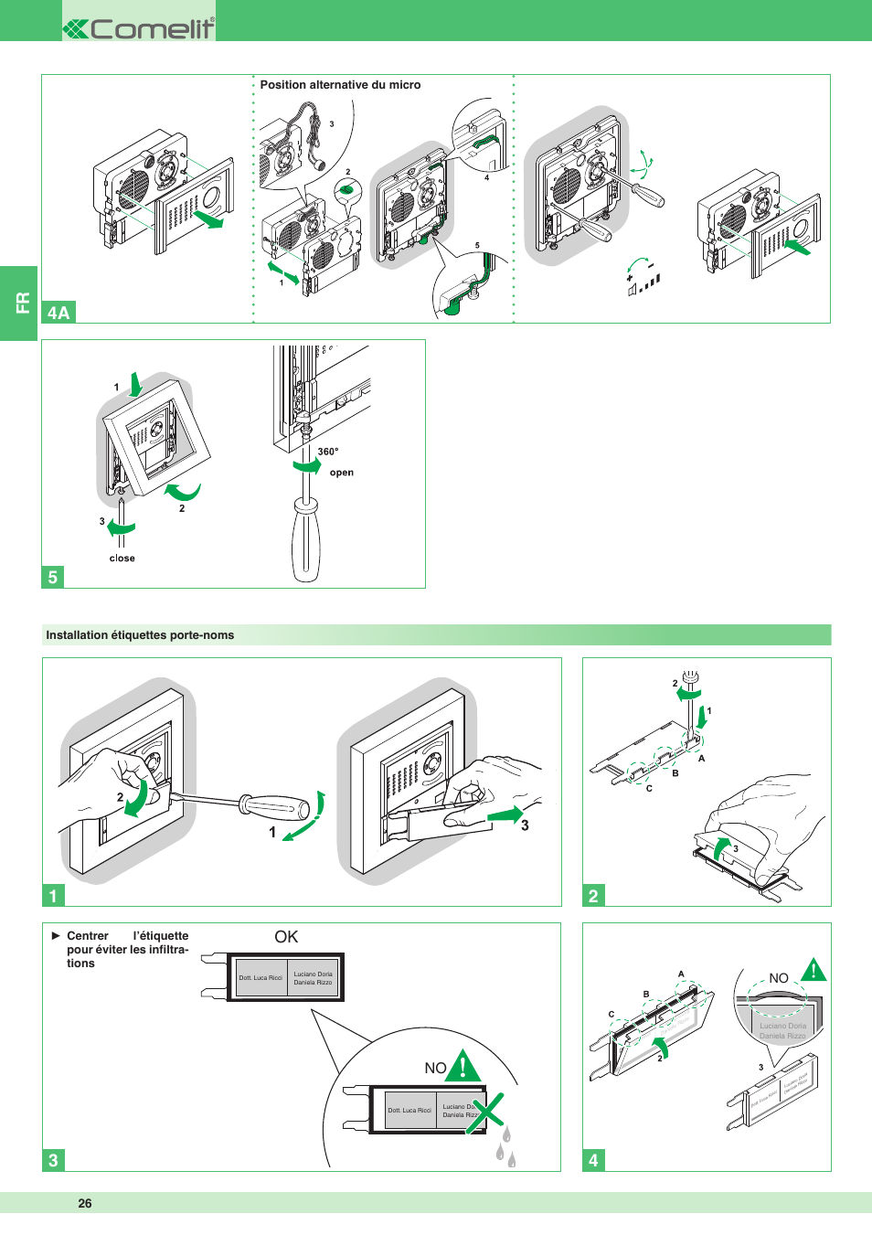 Comelit MT 8171I User Manual | Page 26 / 96