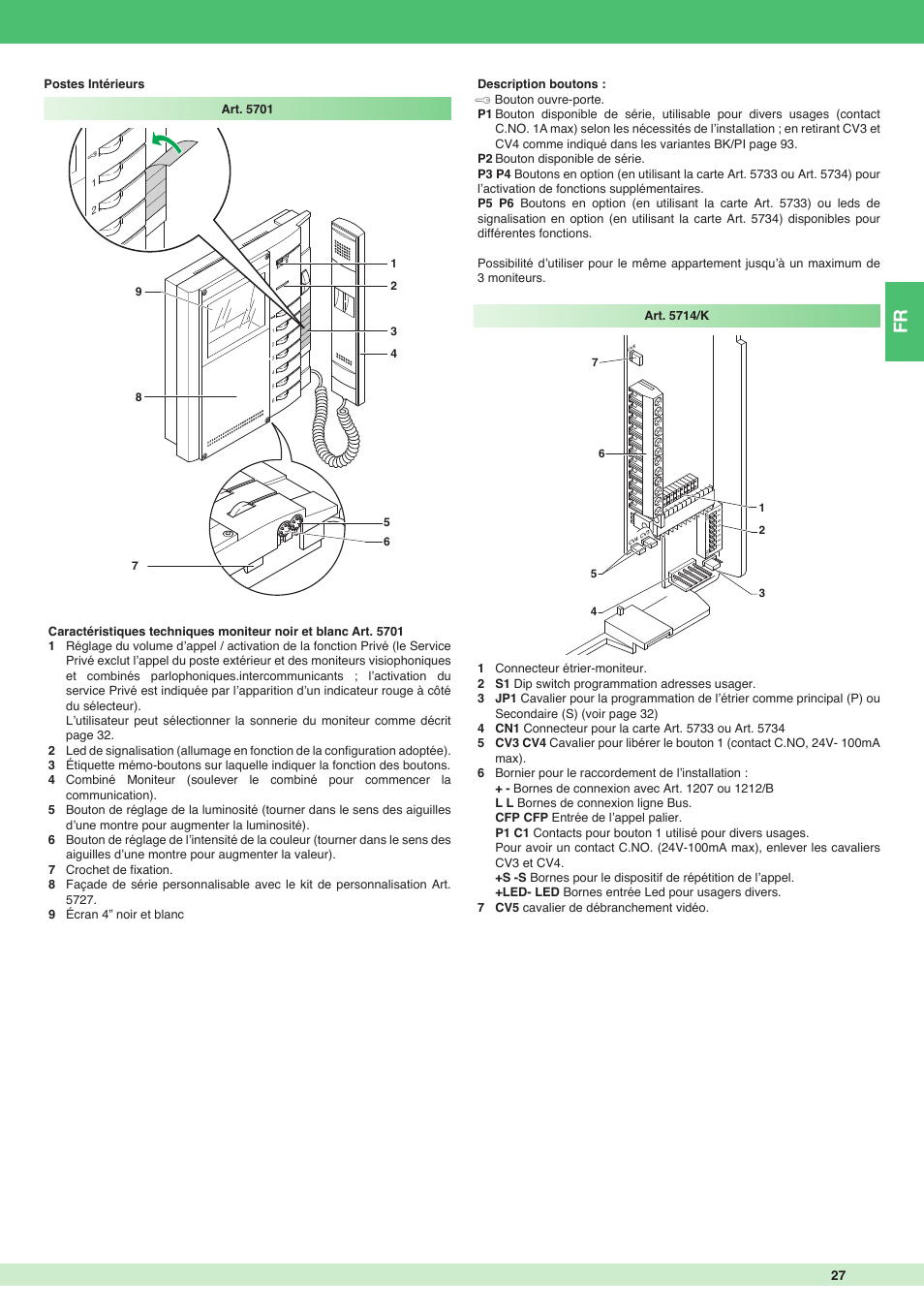 Comelit MT 8171I User Manual | Page 27 / 96