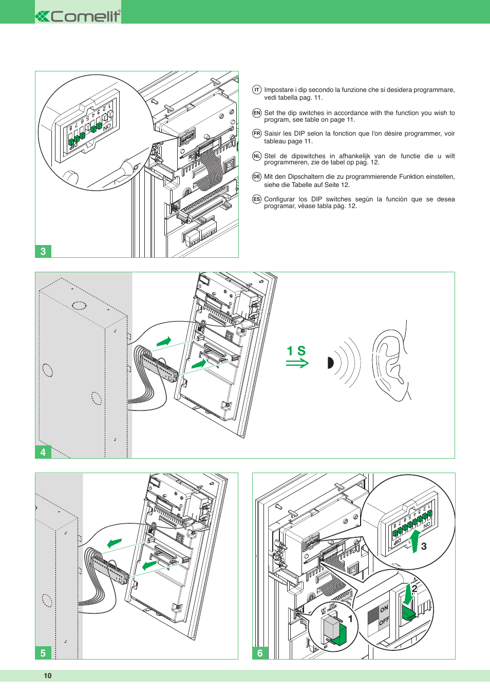 Comelit MT 3451 FR User Manual | Page 10 / 20