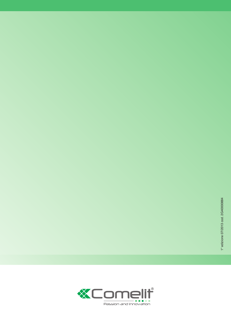 Comelit MT 6501 User Manual | Page 8 / 8