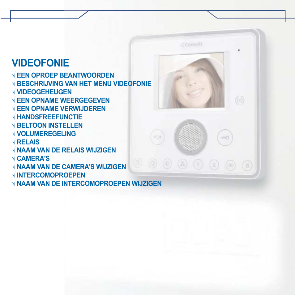 Videofonie | Comelit MT 6101WM-6101BM User Manual | Page 90 / 116