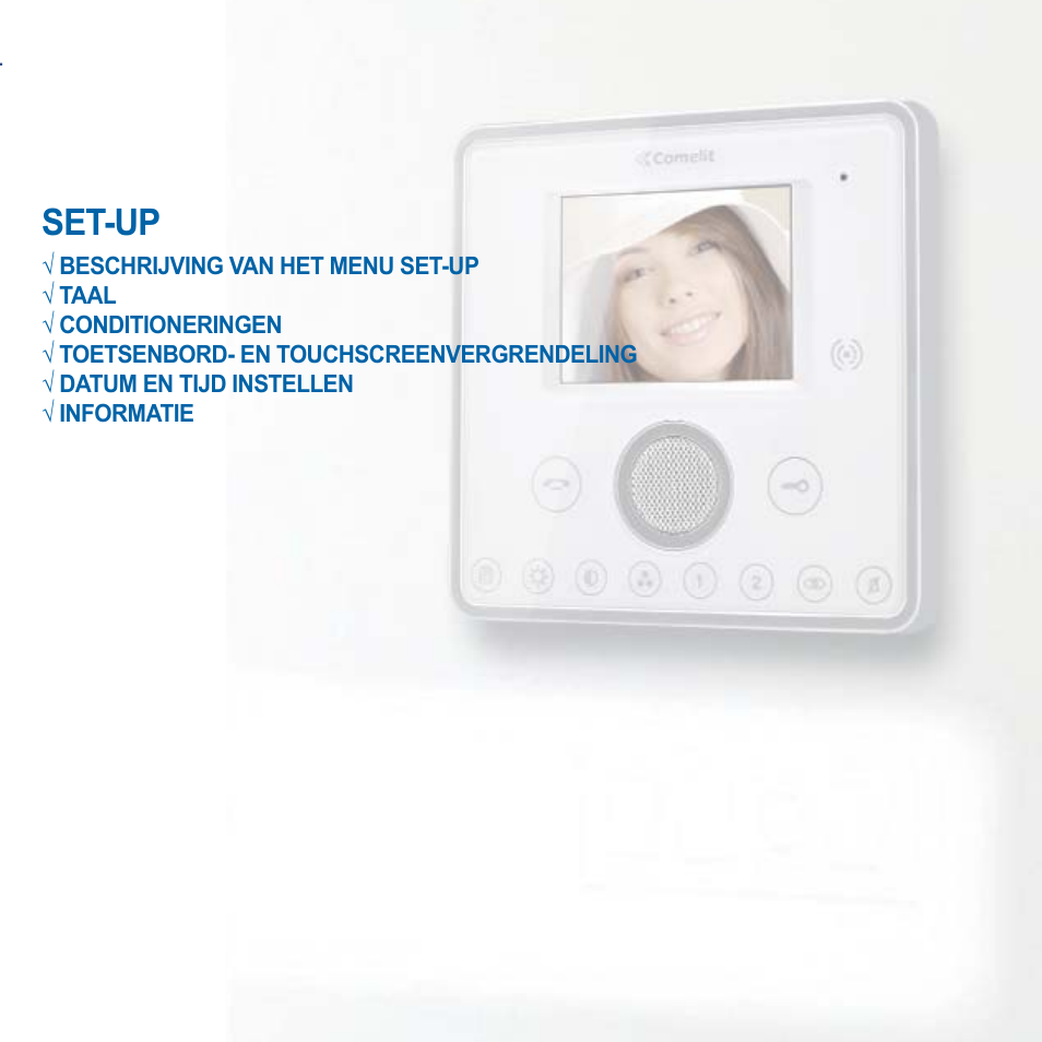 Set-up | Comelit MT 6101WM-6101BM User Manual | Page 97 / 116
