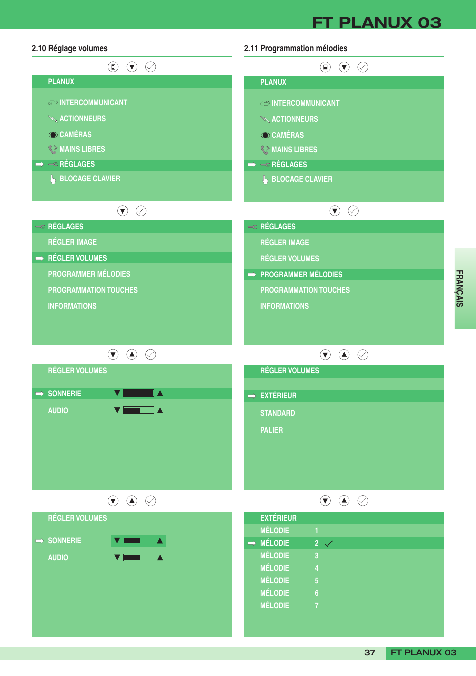 Ft planux 03 | Comelit FT PLANUX 03 User Manual | Page 37 / 48