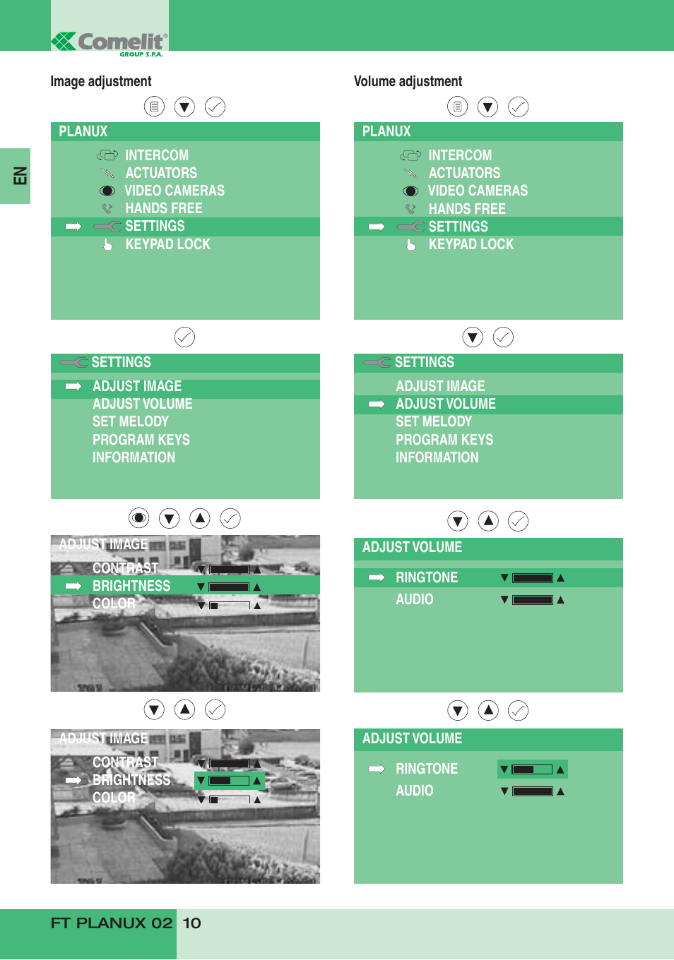 Comelit FT PLANUX 02 User Manual | Page 12 / 48