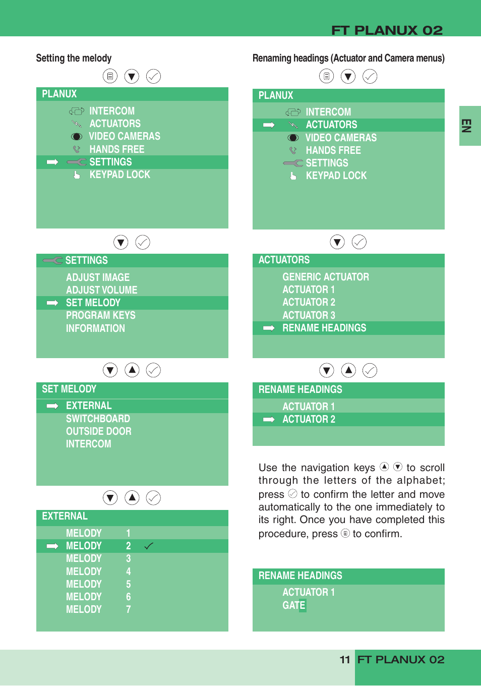 Comelit FT PLANUX 02 User Manual | Page 13 / 48