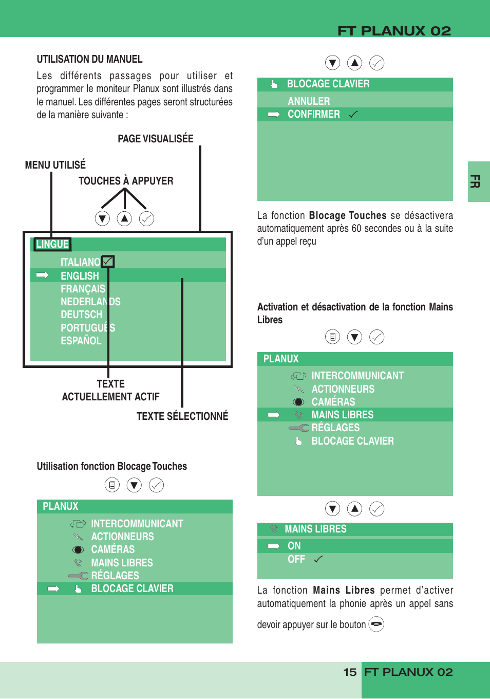 Comelit FT PLANUX 02 User Manual | Page 17 / 48