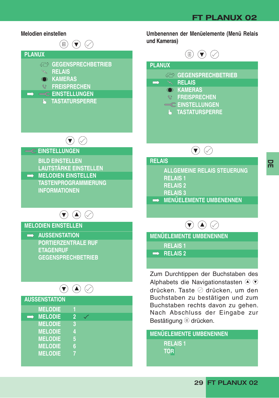 Comelit FT PLANUX 02 User Manual | Page 31 / 48