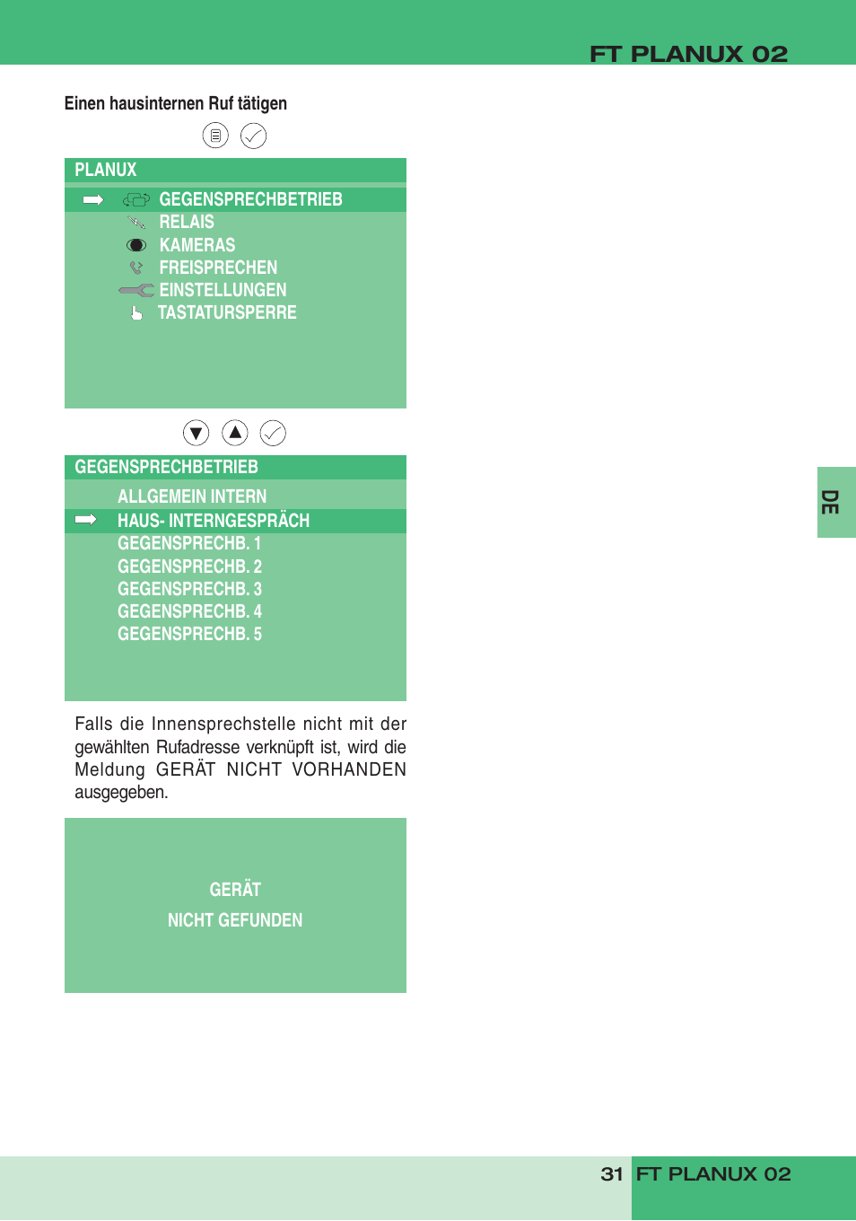 Comelit FT PLANUX 02 User Manual | Page 33 / 48