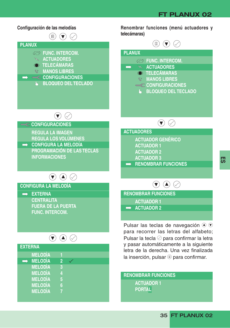 Comelit FT PLANUX 02 User Manual | Page 37 / 48