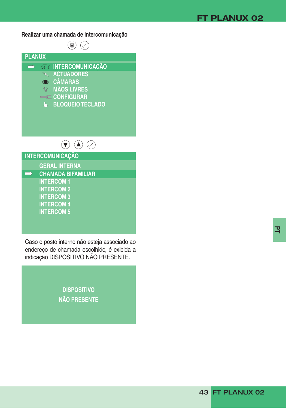 Comelit FT PLANUX 02 User Manual | Page 45 / 48