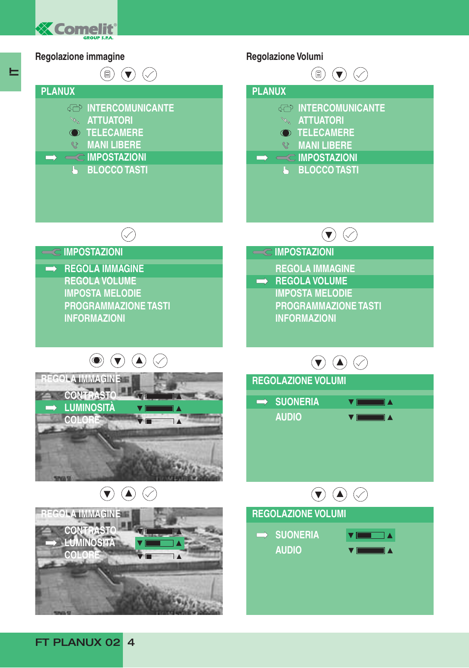 Comelit FT PLANUX 02 User Manual | Page 6 / 48
