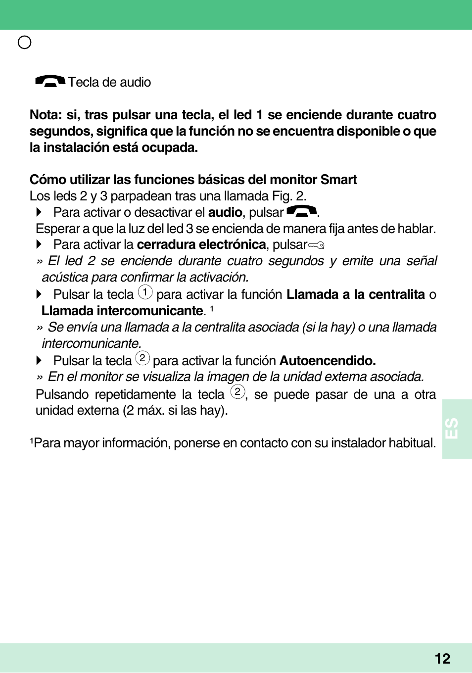 Comelit MU 6302 User Manual | Page 15 / 18