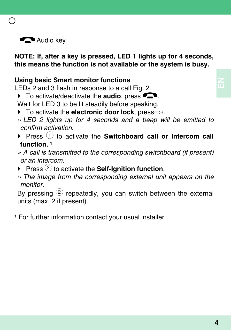 Comelit MU 6302 User Manual | Page 7 / 18