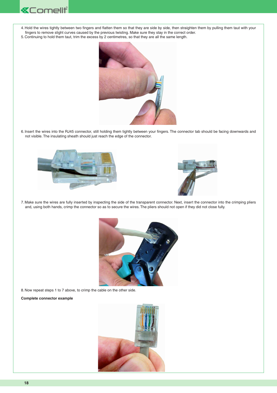 Comelit MT VIP SYSTEM User Manual | Page 18 / 60