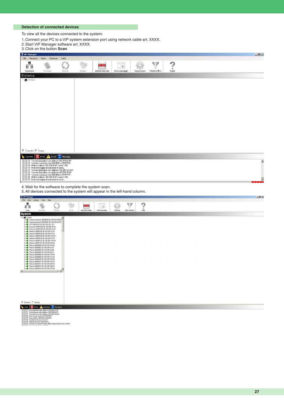 Comelit MT VIP SYSTEM User Manual | Page 27 / 60