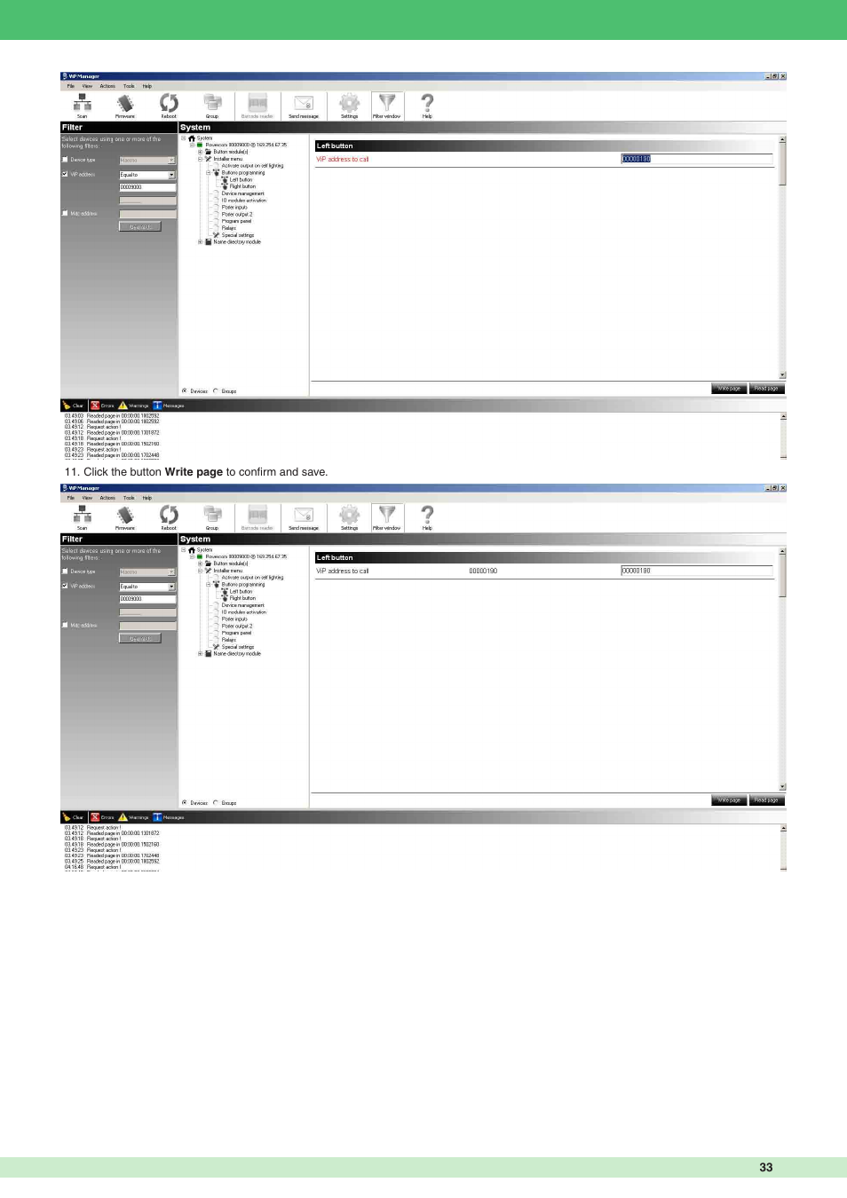 Comelit MT VIP SYSTEM User Manual | Page 33 / 60