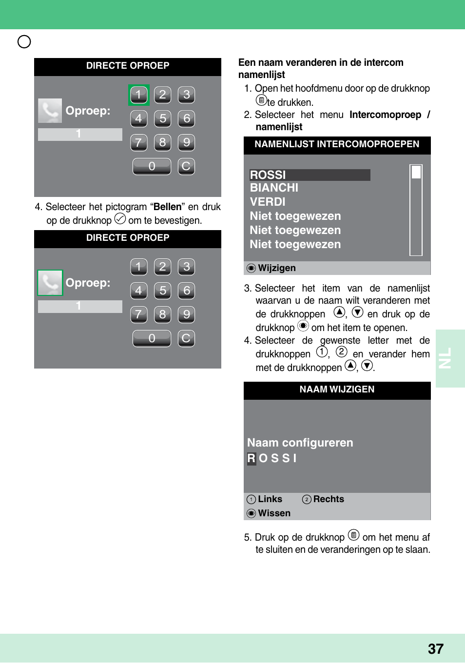Comelit MU 6202 User Manual | Page 39 / 58