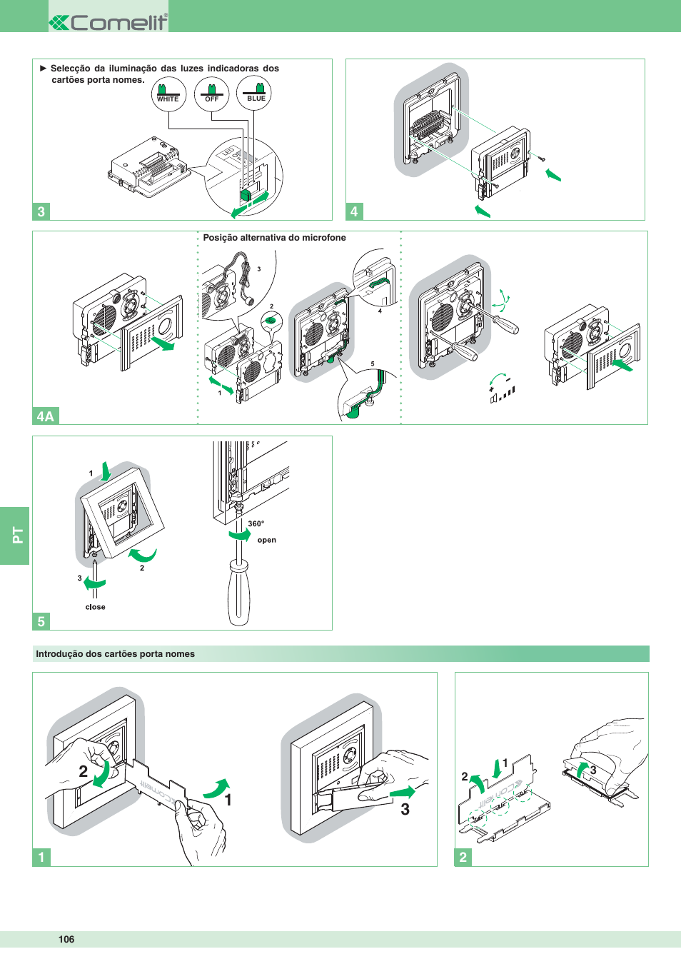 Pt 5 2 | Comelit MT 8172IS User Manual | Page 106 / 140