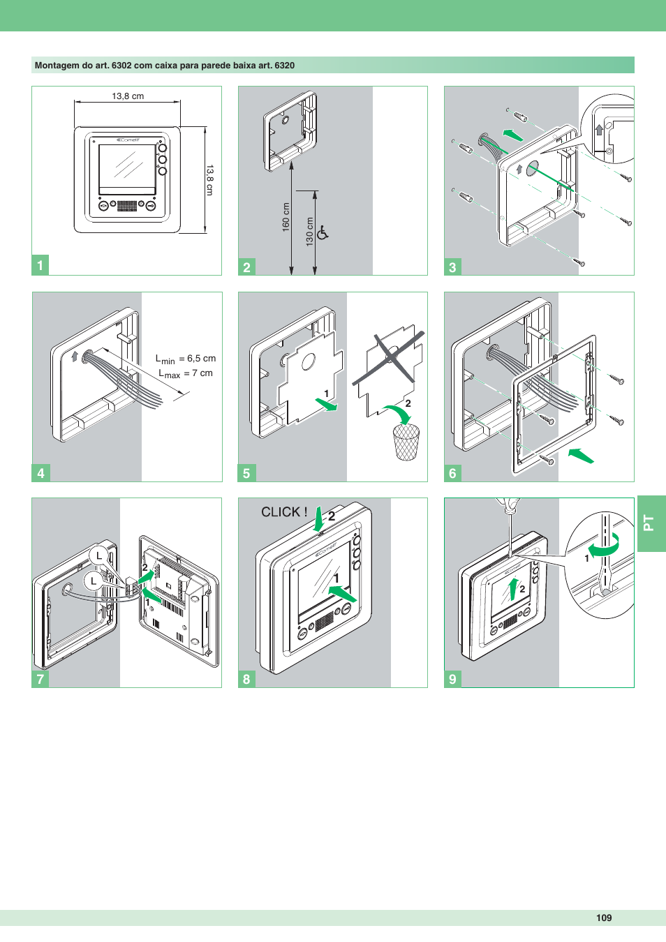 Pt 6 | Comelit MT 8172IS User Manual | Page 109 / 140
