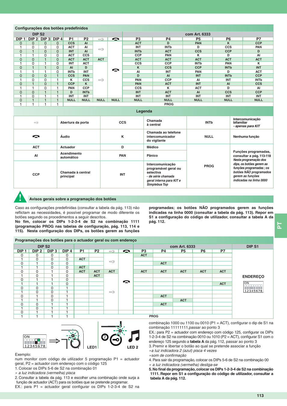 Comelit MT 8172IS User Manual | Page 113 / 140