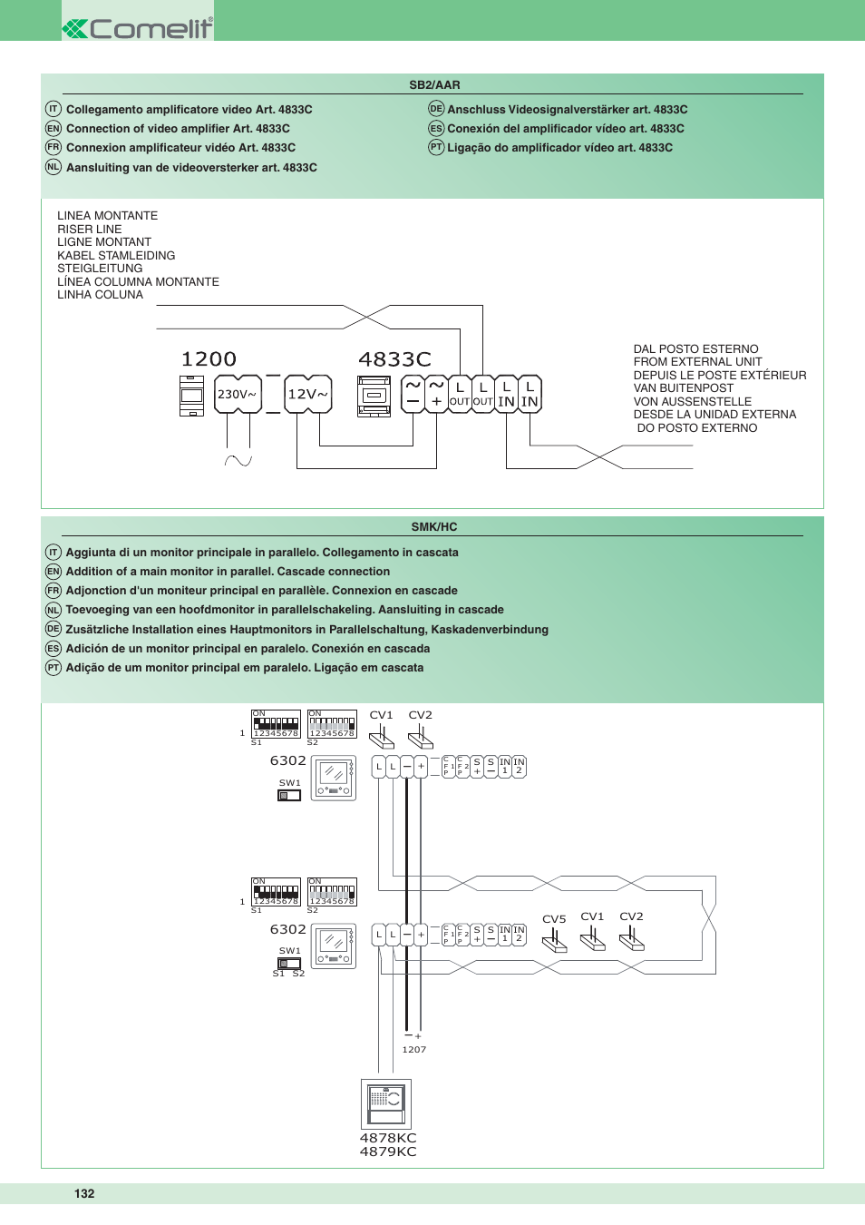 Comelit MT 8172IS User Manual | Page 132 / 140