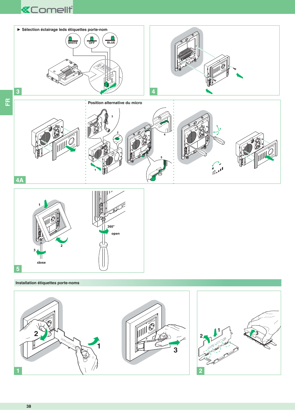 Fr 5 2 | Comelit MT 8172IS User Manual | Page 38 / 140