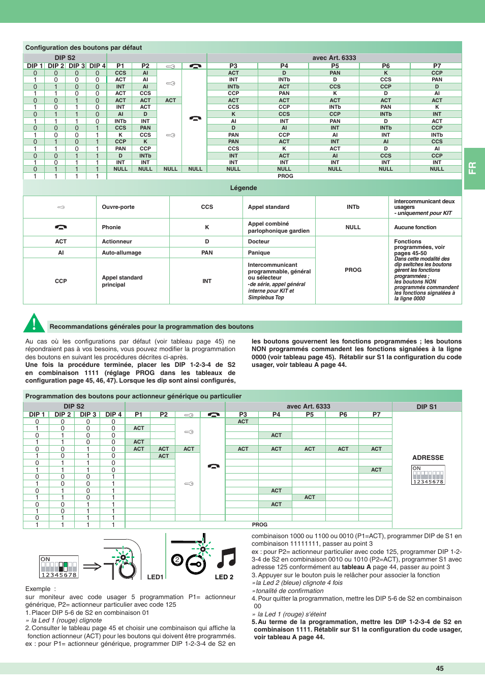 Comelit MT 8172IS User Manual | Page 45 / 140