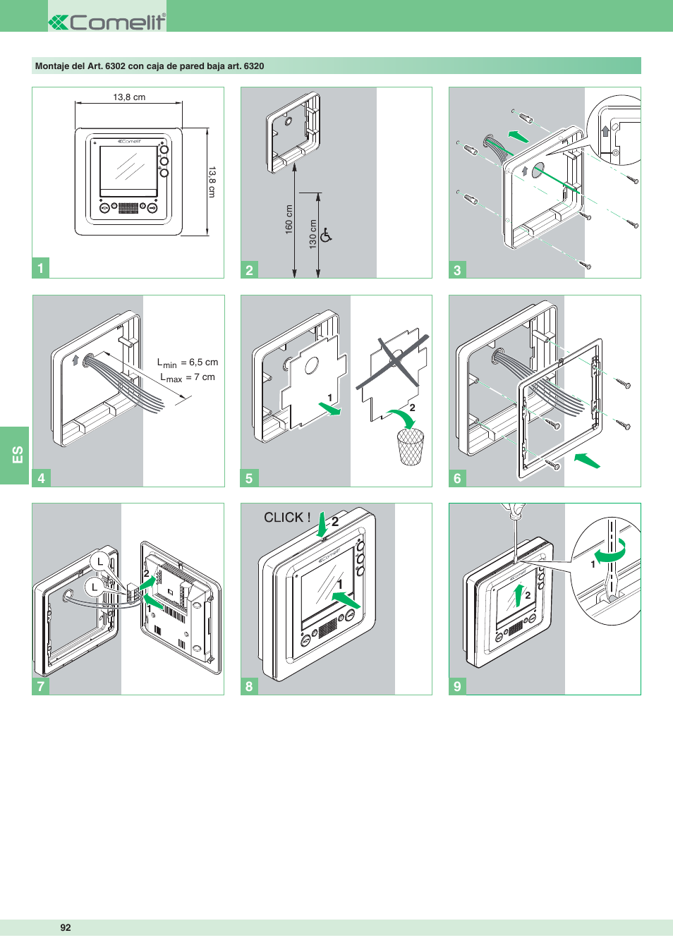 Es 6 | Comelit MT 8172IS User Manual | Page 92 / 140