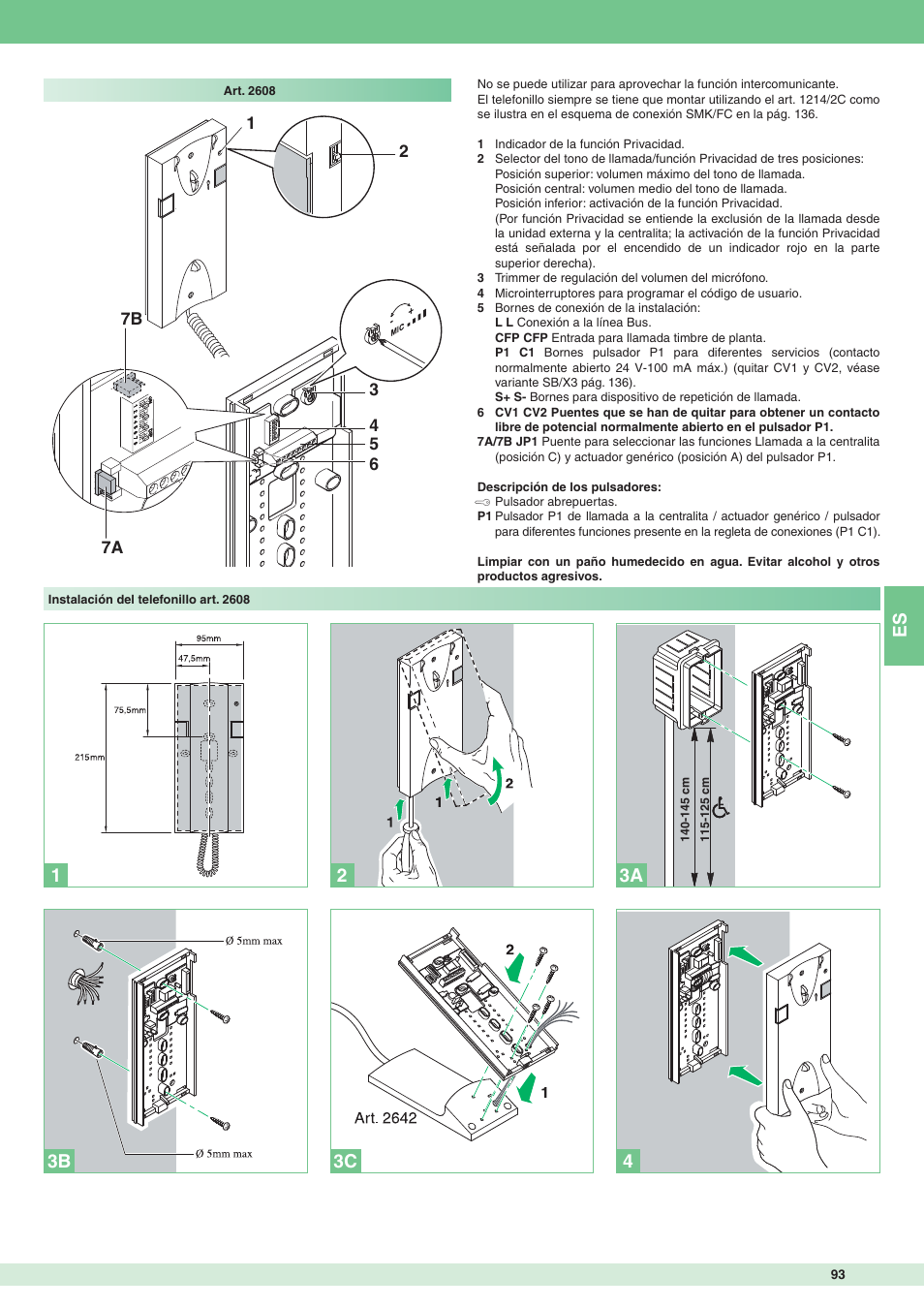 Comelit MT 8172IS User Manual | Page 93 / 140