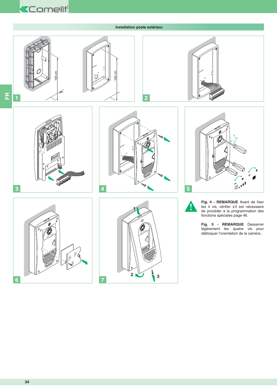 Fr 6 | Comelit MT 8471MB User Manual | Page 34 / 120