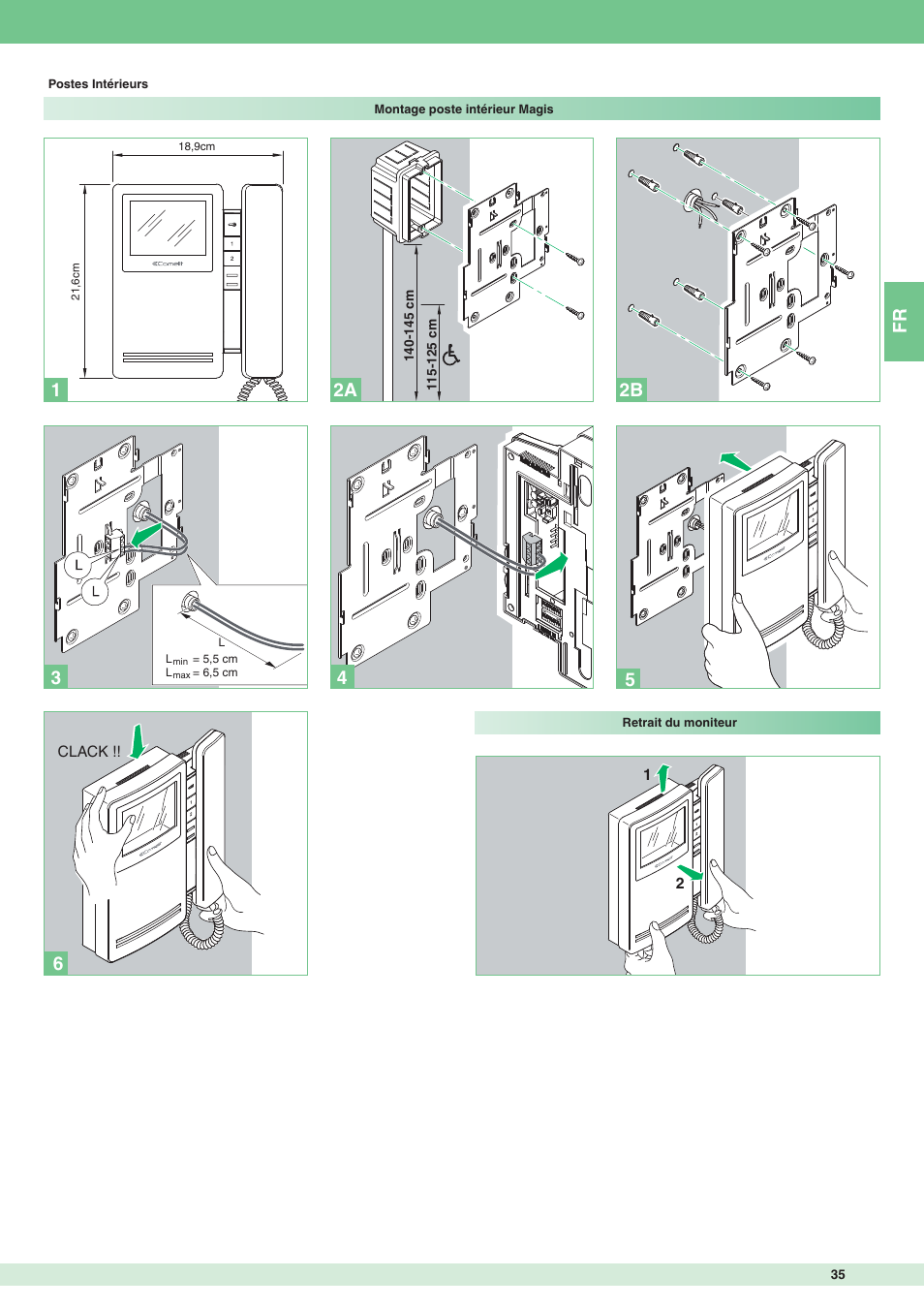 2a 2b 1 | Comelit MT 8471MB User Manual | Page 35 / 120