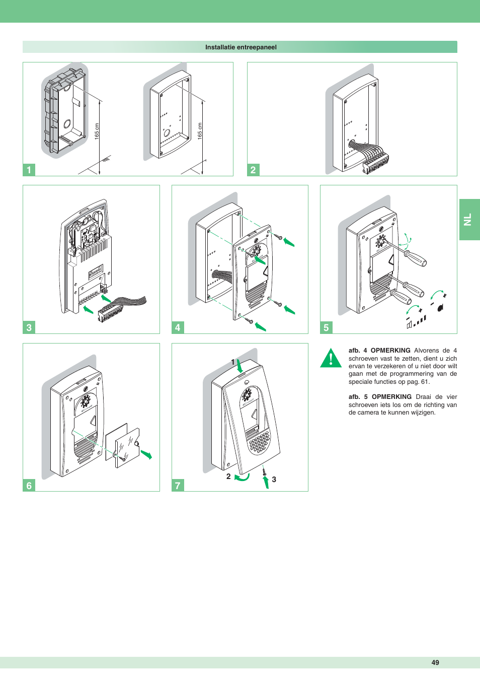 Nl 6 | Comelit MT 8471MB User Manual | Page 49 / 120