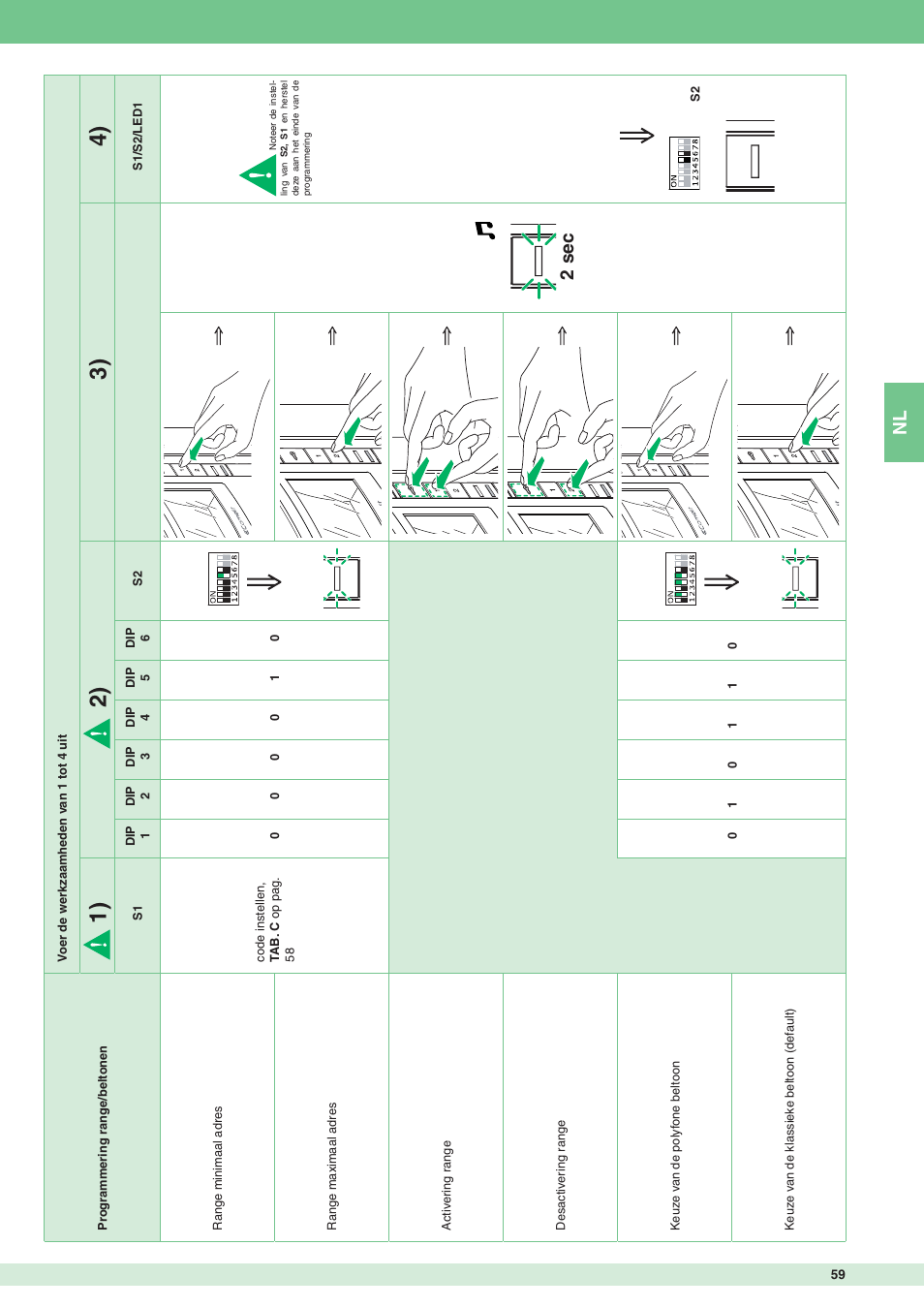 2 sec | Comelit MT 8471MB User Manual | Page 59 / 120