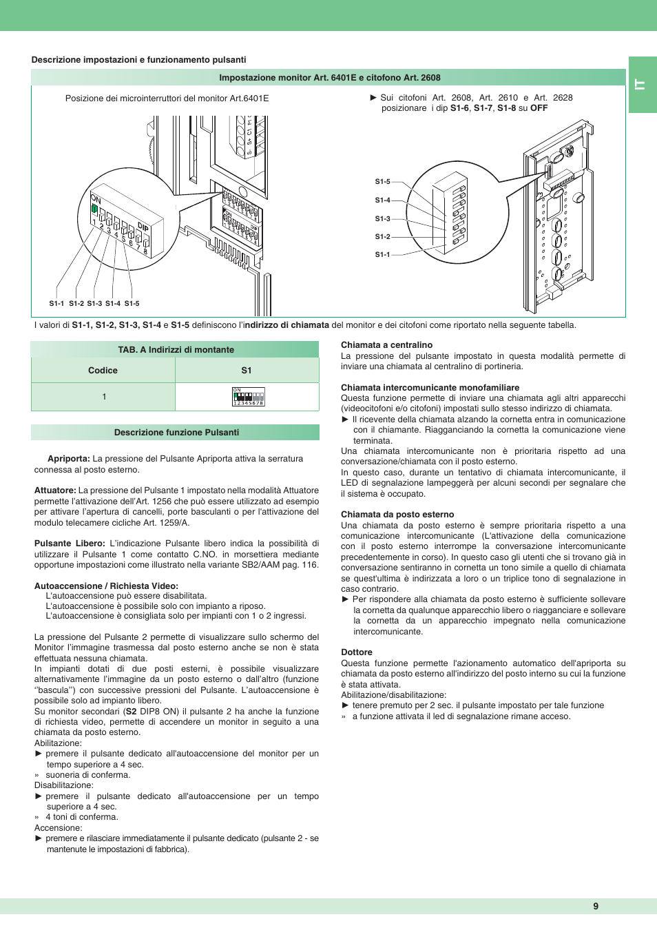 Comelit MT 8471MB User Manual | Page 9 / 120