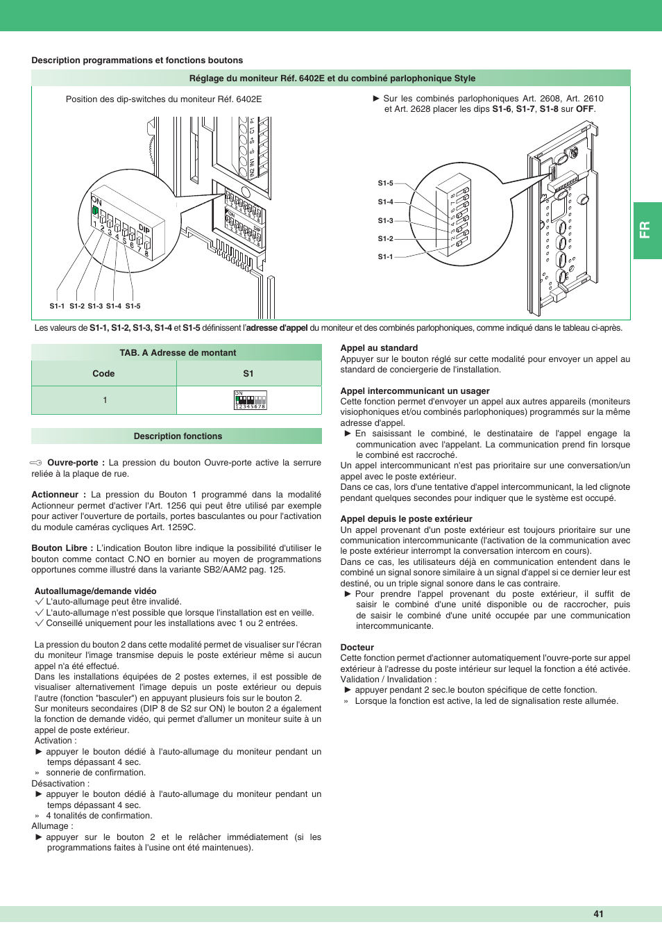 Comelit MT 8471MC User Manual | Page 41 / 128