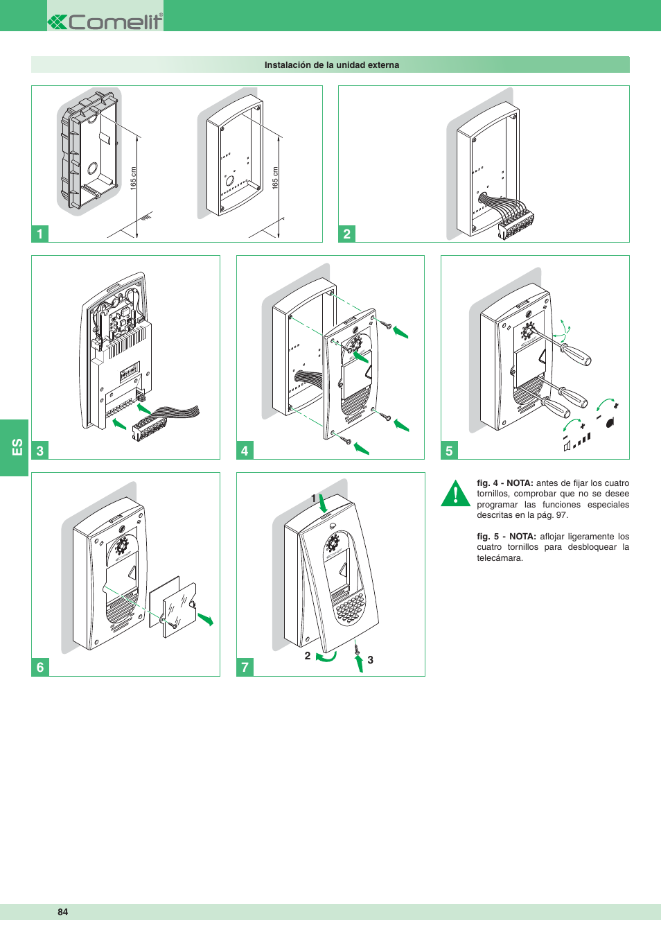 Es 4 | Comelit MT 8471MC User Manual | Page 84 / 128