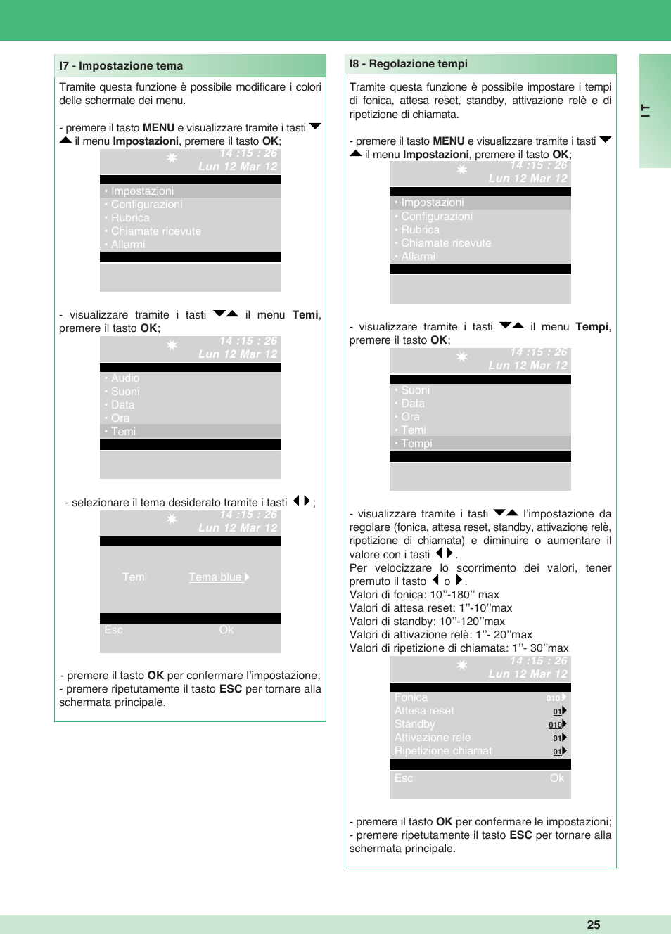 Comelit MT 1998VC User Manual | Page 25 / 124