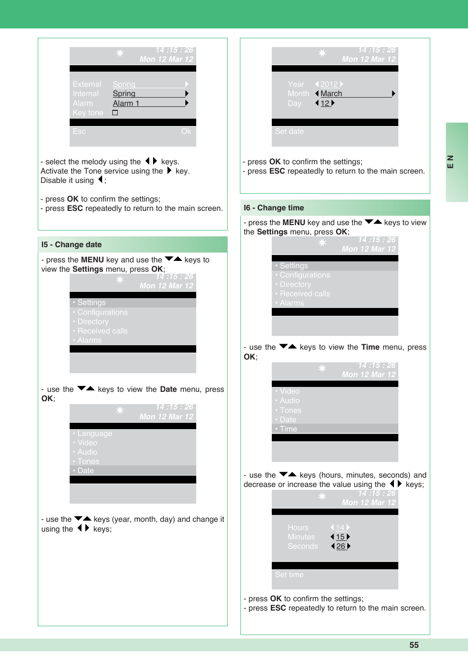 Comelit MT 1998VC User Manual | Page 55 / 124