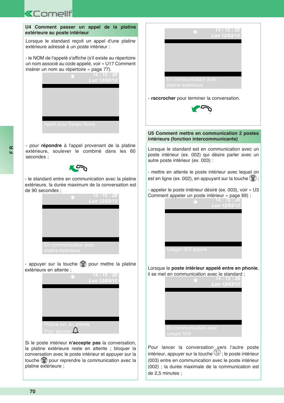 Comelit MT 1998VC User Manual | Page 74 / 124