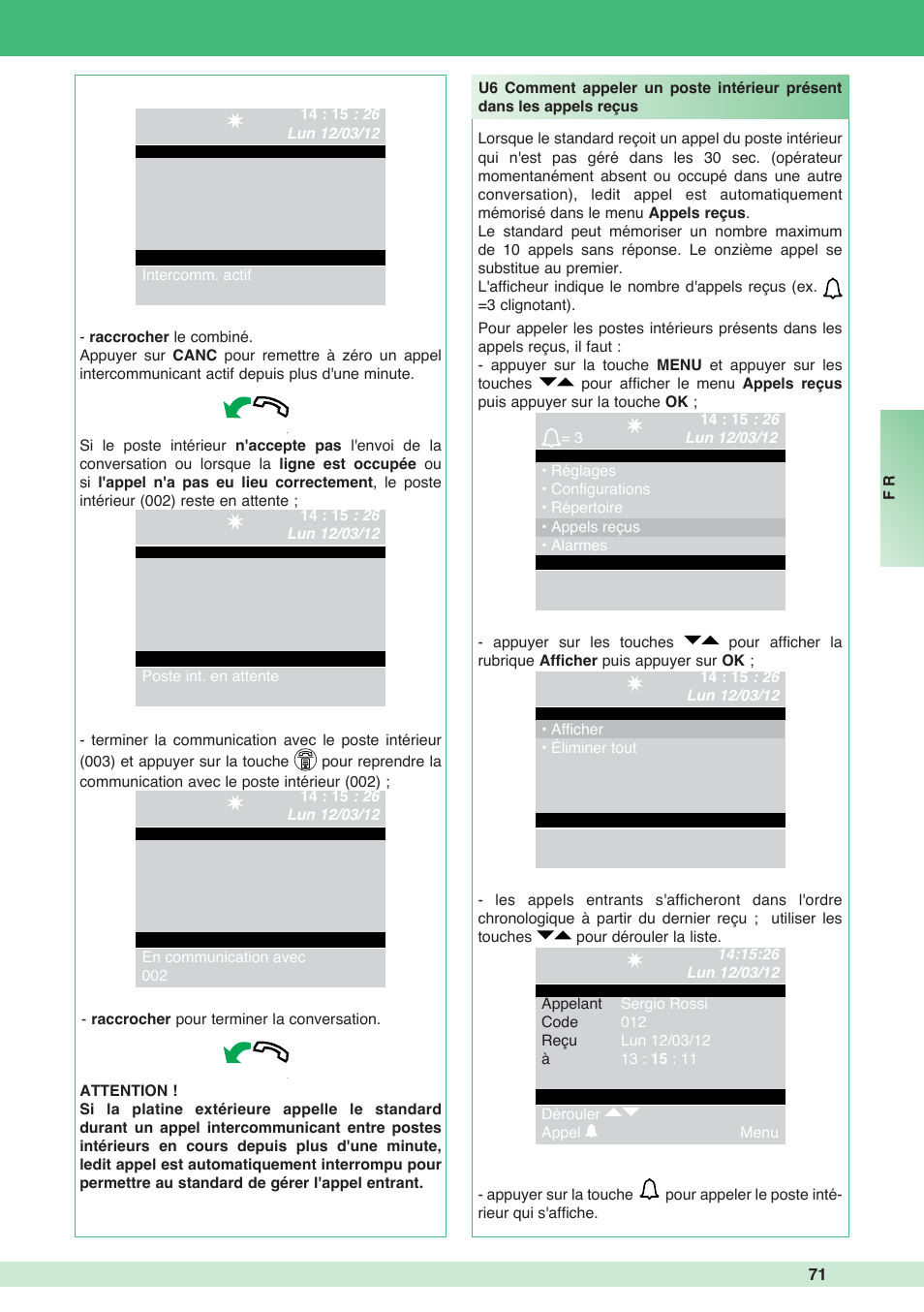 Comelit MT 1998VC User Manual | Page 75 / 124