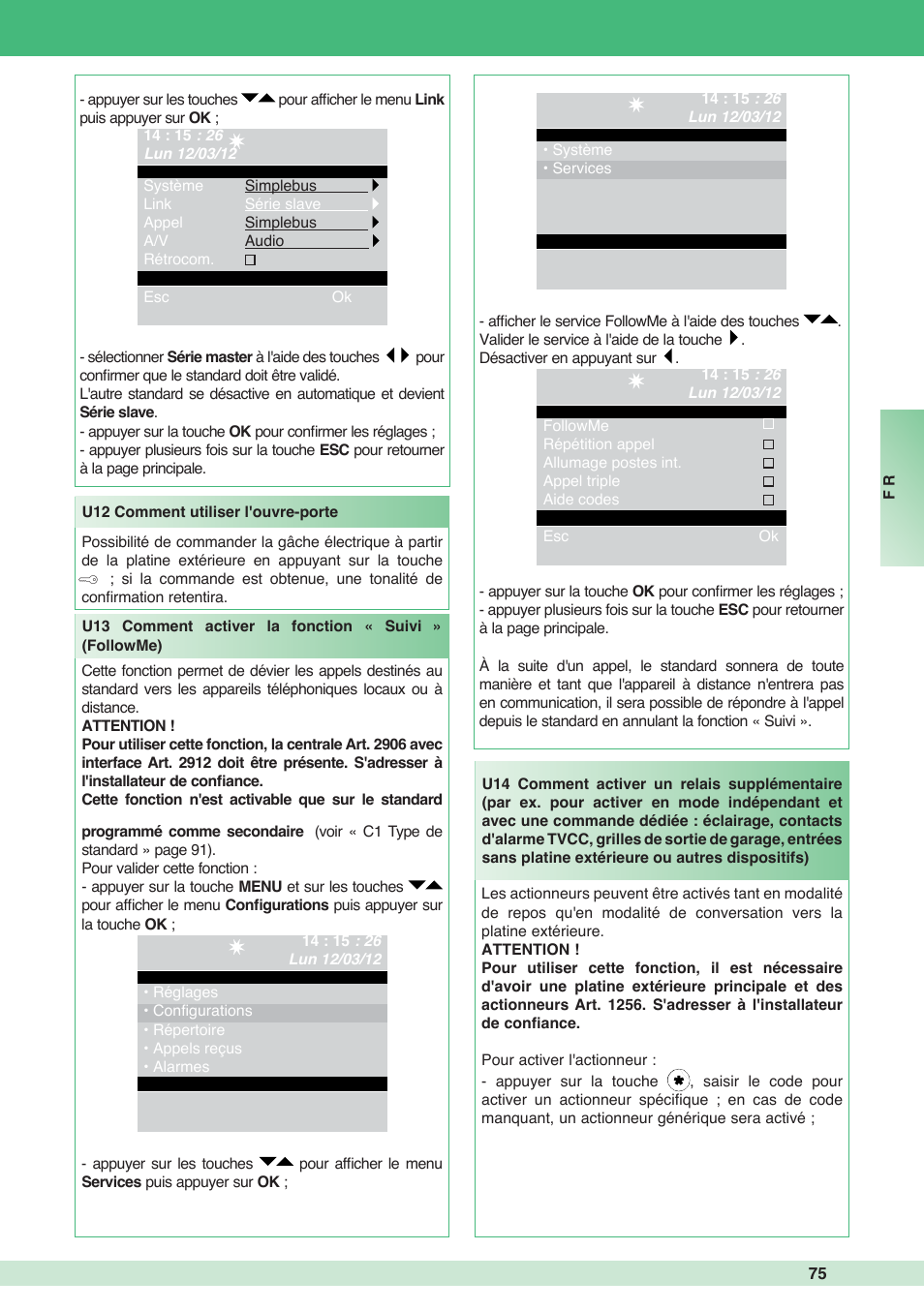 Comelit MT 1998VC User Manual | Page 79 / 124