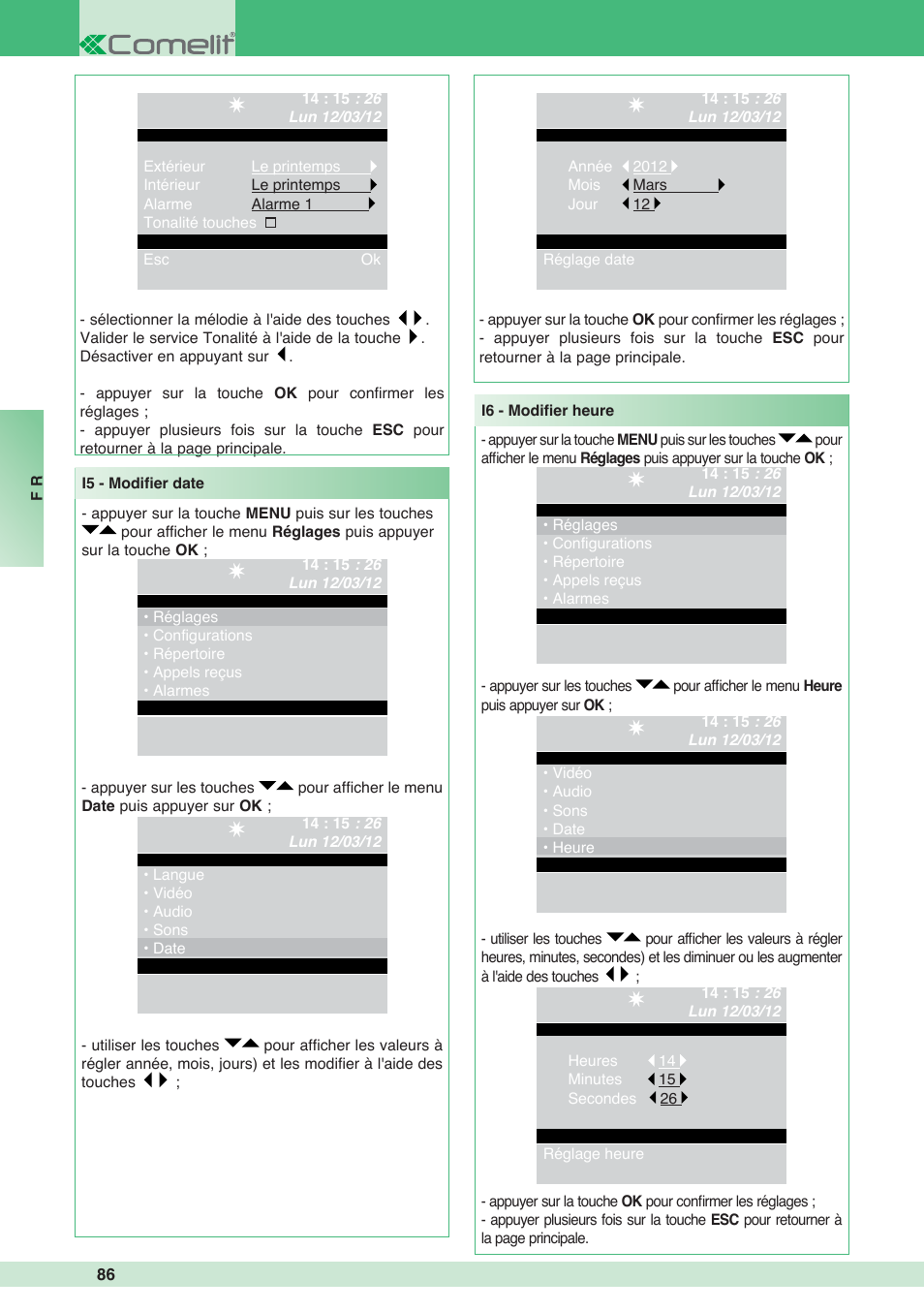 Comelit MT 1998VC User Manual | Page 90 / 124