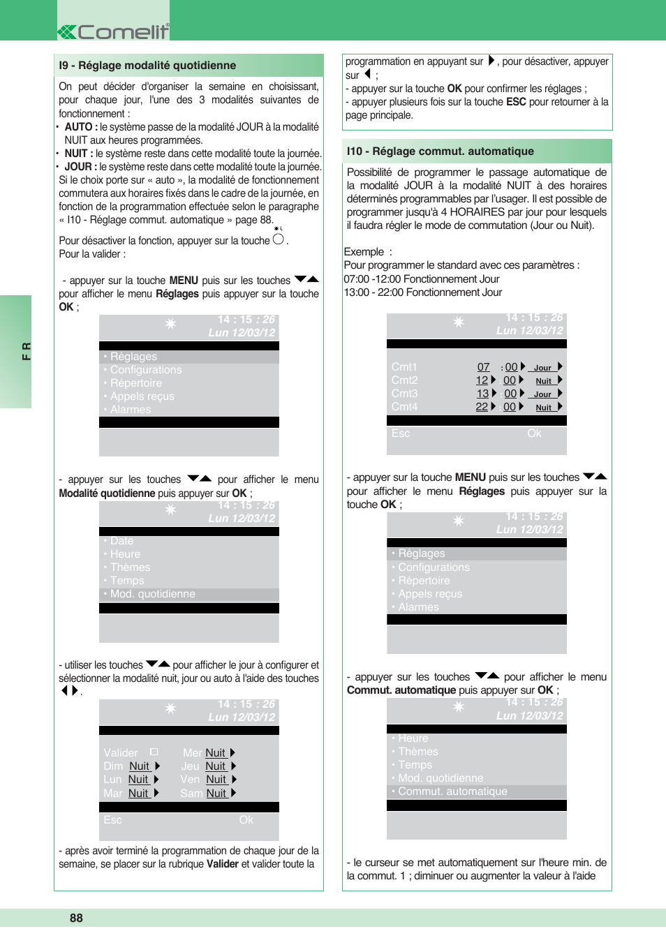 Comelit MT 1998VC User Manual | Page 92 / 124