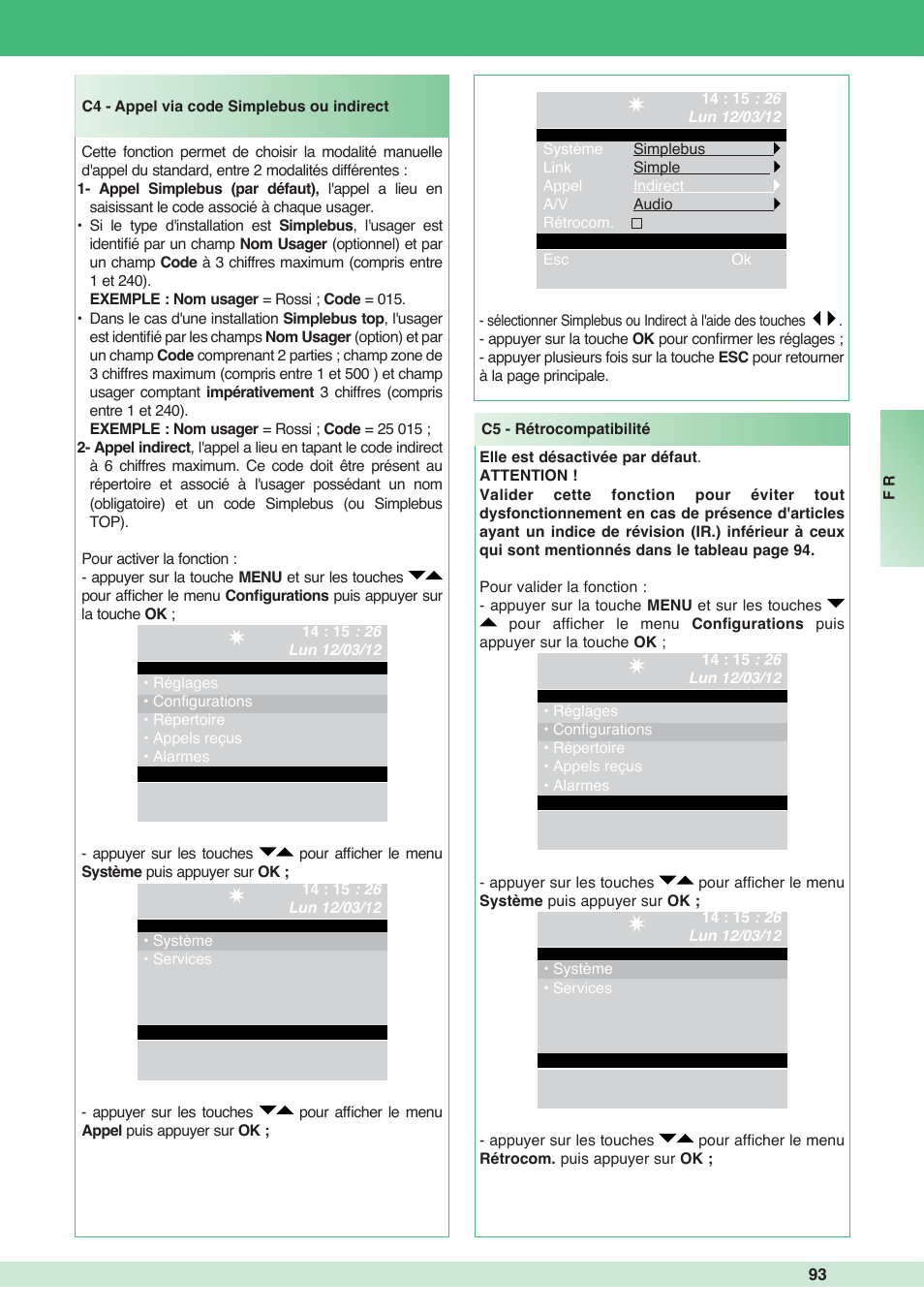 Comelit MT 1998VC User Manual | Page 97 / 124